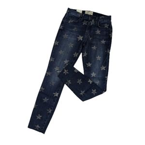 Current/Elliott High Waist Ankle Skinny Jeans 25